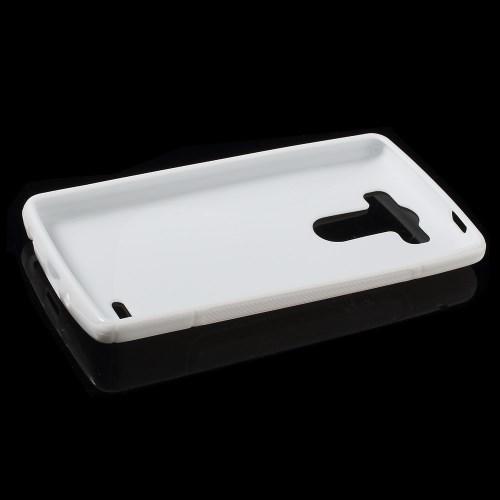 Силиконовый чехол для LG G3 s белый S-Shape