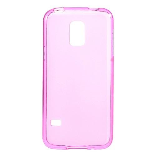 Силиконовый чехол для Samsung Galaxy S5 mini розовый