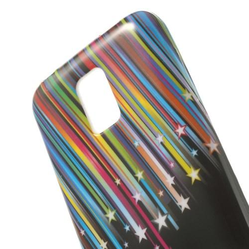 Силиконовый чехол для Samsung Galaxy S5 mini Shooting Stars