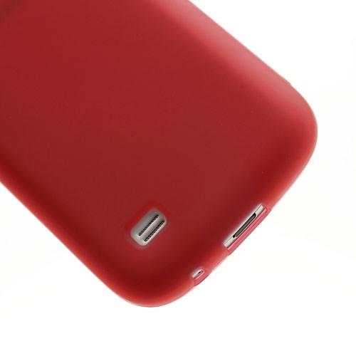Силиконовый чехол для Samsung Galaxy S4 mini красный