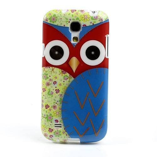 Силиконовый чехол для Samsung Galaxy S4 mini Owl Red
