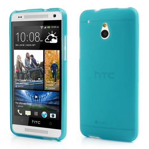 Силиконовый чехол для HTC One mini голубой