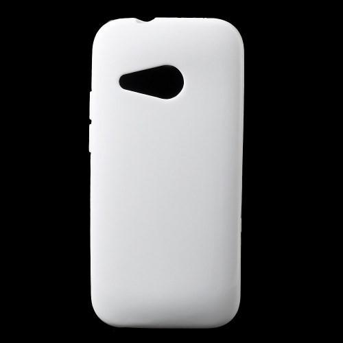 Силиконовый чехол для HTC One mini 2 белый глянцевый