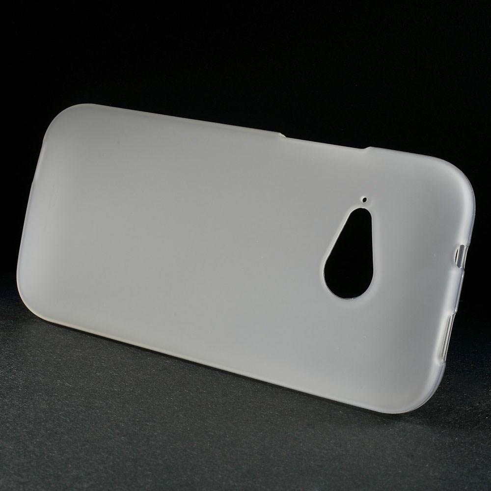 Силиконовый чехол для HTC One mini 2 белый Flexishield