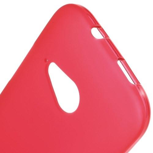 Силиконовый чехол для HTC One mini 2 красный Flexishield