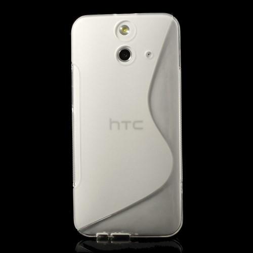 Силиконовый чехол для HTC One E8 прозрачный