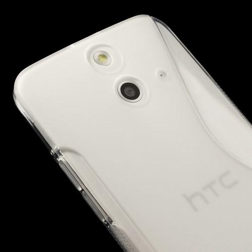 Силиконовый чехол для HTC One E8 прозрачный
