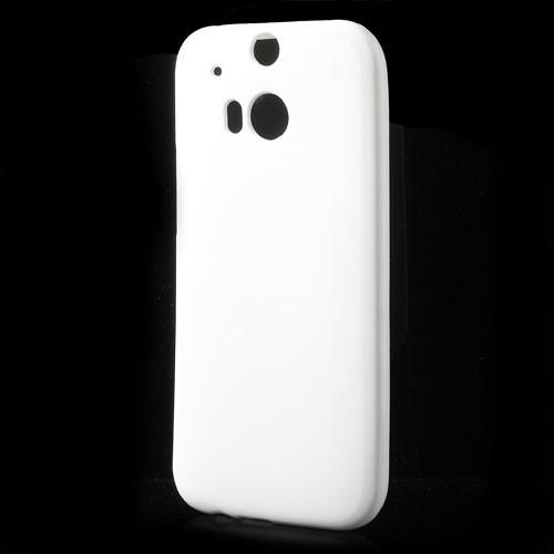 Силиконовый чехол для HTC One M8 белый
