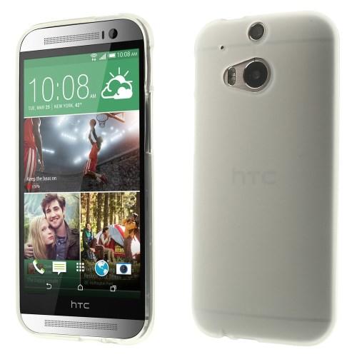 Силиконовый чехол для HTC One M8 белый ColorCover