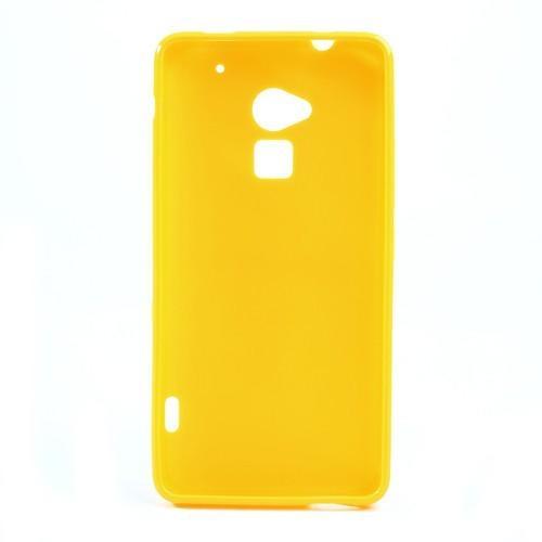 Силиконовый чехол для HTC One Max желтый