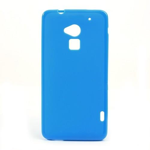 Силиконовый чехол для HTC One Max голубой