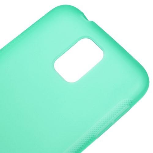 Силиконовый чехол для Samsung Galaxy S5 зеленый