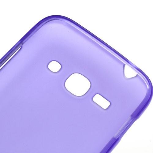 Силиконовый чехол для Samsung Galaxy Ace 3 фиолетовый