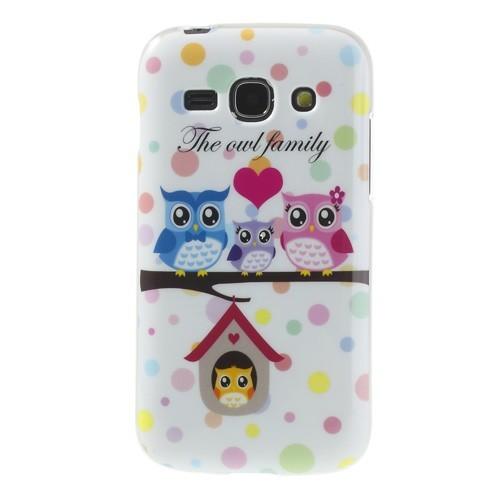 Силиконовый чехол для Samsung Galaxy Ace 3 The owl family
