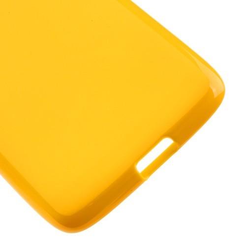 Силиконовый чехол для Lenovo Vibe X желтый