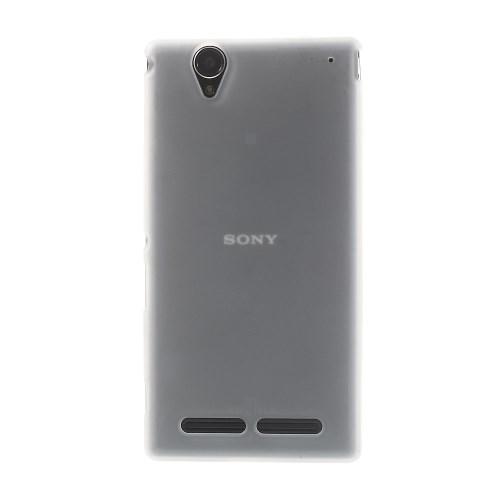 Силиконовый чехол для Sony Xperia T2 Ultra белый