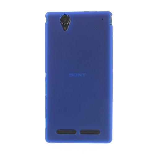Силиконовый чехол для Sony Xperia T2 Ultra синий