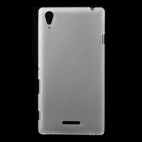 Силиконовый чехол для Sony Xperia T3 белый