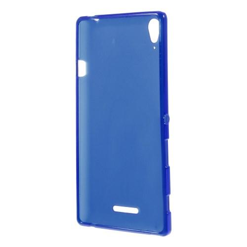Силиконовый чехол для Sony Xperia T3 синий