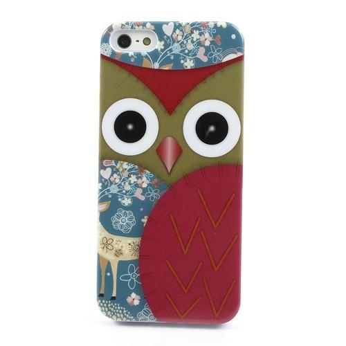 Силиконовый чехол для iPhone 5 и iPhone 5S Owl