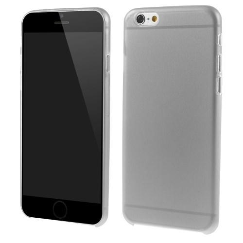 Ультратонкий пластиковый чехол для iPhone 6 серый