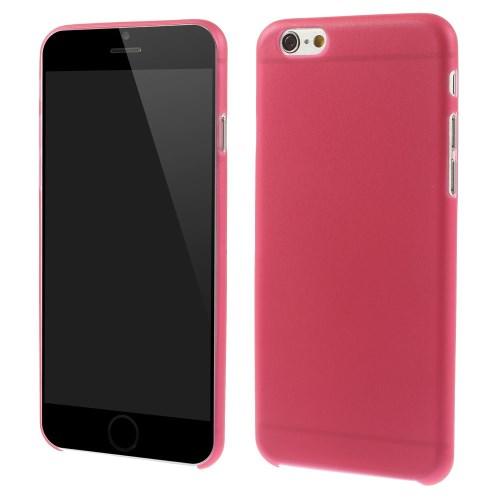 Ультратонкий пластиковый чехол для iPhone 6 красный