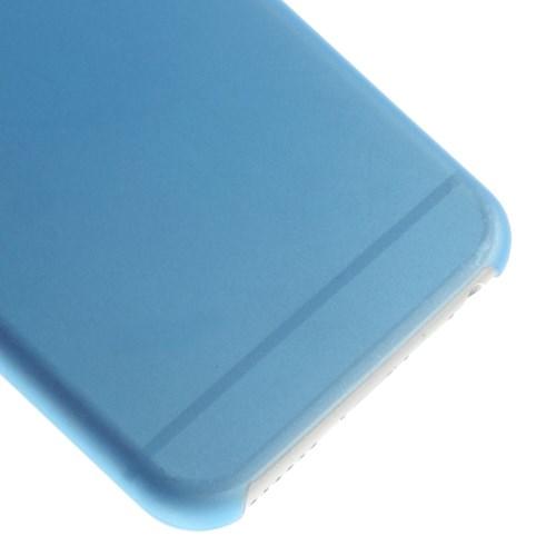 Ультратонкий пластиковый чехол для iPhone 6 синий