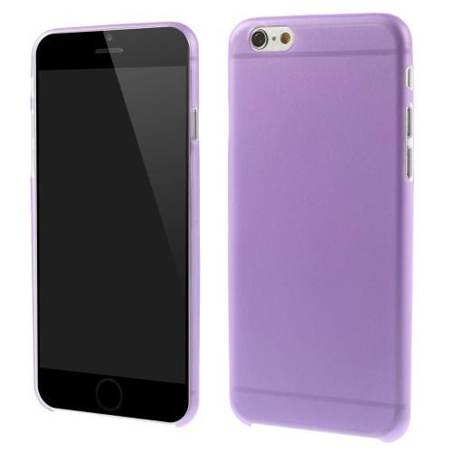 Ультратонкий пластиковый чехол для iPhone 6 фиолетовый