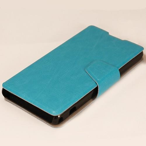 Чехол книжка для Sony Xperia Z1 Compact голубой