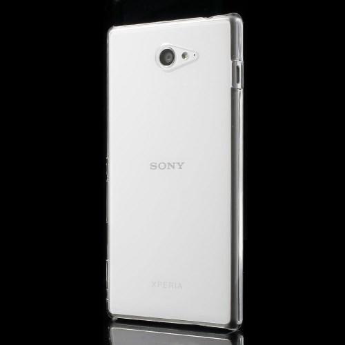 Кейс чехол для Sony Xperia M2 прозрачный