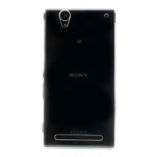 Кейс чехол для Sony Xperia T2 Ultra прозрачный