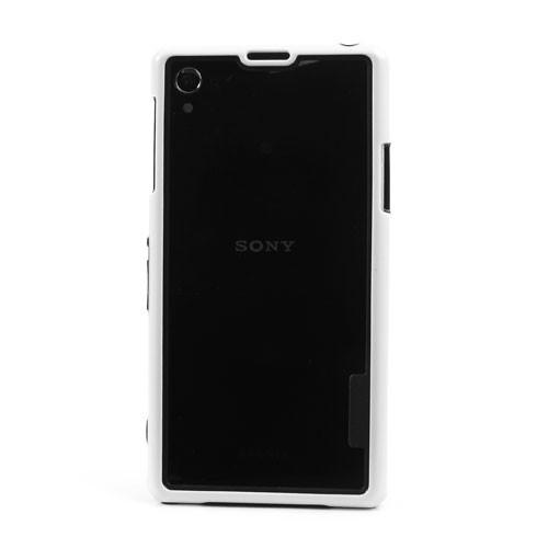 Силиконовый бампер для Sony Xperia Z1 белый