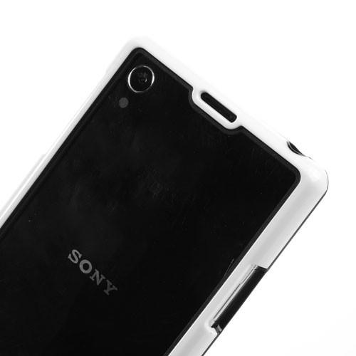 Силиконовый бампер для Sony Xperia Z1 белый