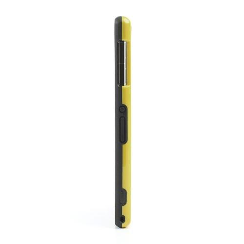 Силиконовый бампер для Sony Xperia Z1 желтый