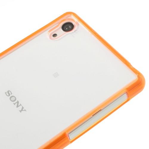 Силиконовый чехол для Sony Xperia Z2 Crystal&Orange