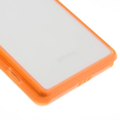 Силиконовый чехол для Sony Xperia Z2 Crystal&Orange