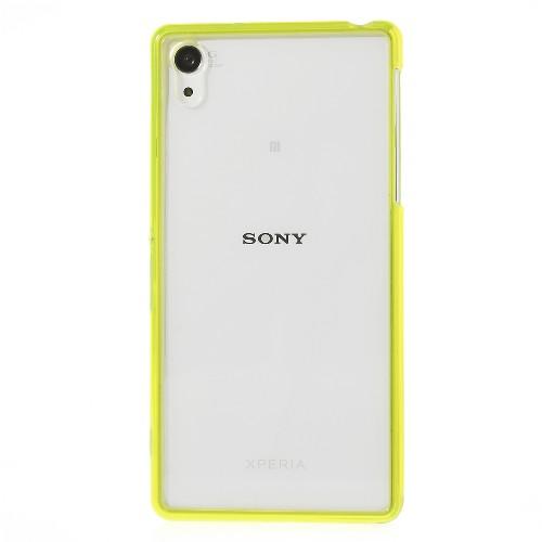 Силиконовый чехол для Sony Xperia Z2 Crystal&Yellow
