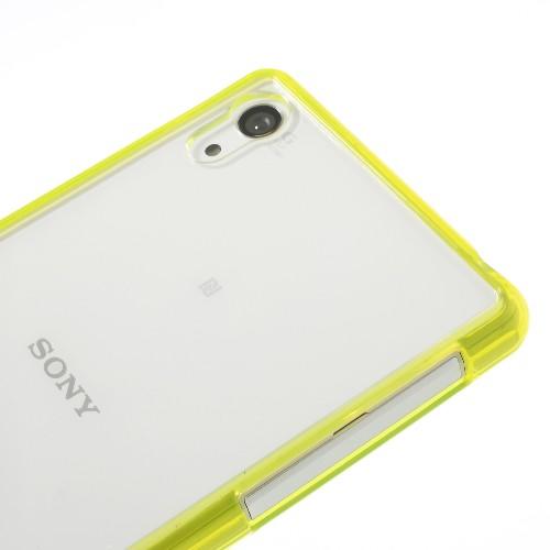 Силиконовый чехол для Sony Xperia Z2 Crystal&Yellow