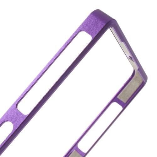 Premium алюминиевый бампер для Sony Xperia Z2 фиолетовый