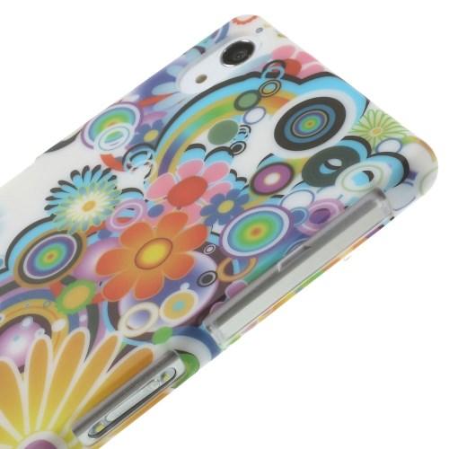 Кейс чехол для Sony Xperia Z2 Colorful Flowers