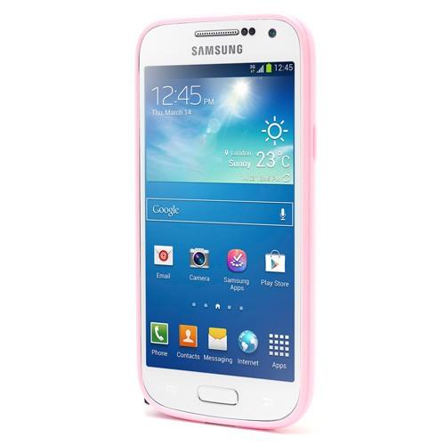 Силиконовый чехол для Samsung Galaxy S4 mini Crystal and Light Rose