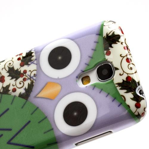 Кейс чехол для Samsung Galaxy S4 mini  Purple Owl