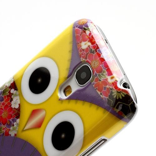 Кейс чехол для Samsung Galaxy S4 mini  Owl Yellow