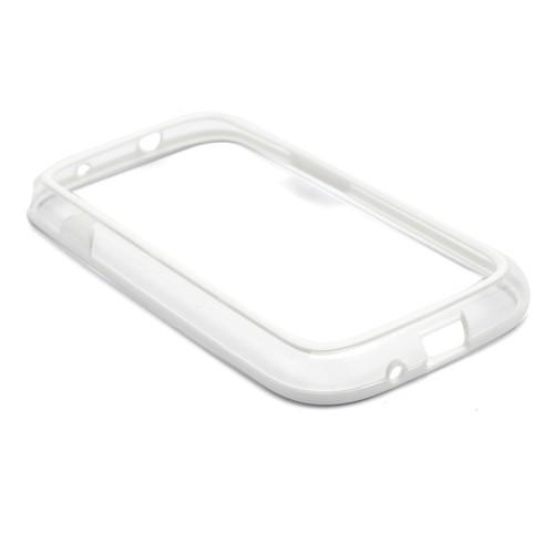 Бампер для Samsung Galaxy S4 белый