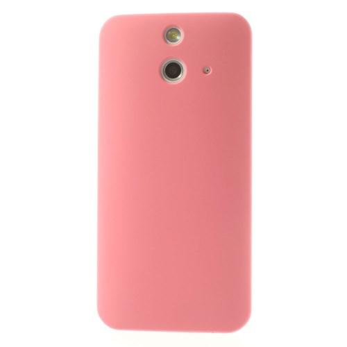 Пластиковый чехол для HTC One E8 светло розовый
