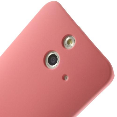 Пластиковый чехол для HTC One E8 светло розовый