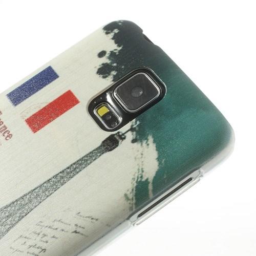 Кейс для Samsung Galaxy S5 орнамент Франция