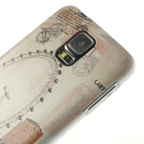 Кейс для Samsung Galaxy S5 орнамент Колесо Обозрения