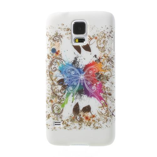 Кейс для Samsung Galaxy S5 Colorful Butterfly