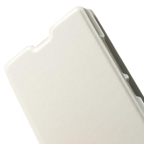 Чехол книжка для Nokia X2 Dual Sim белый
